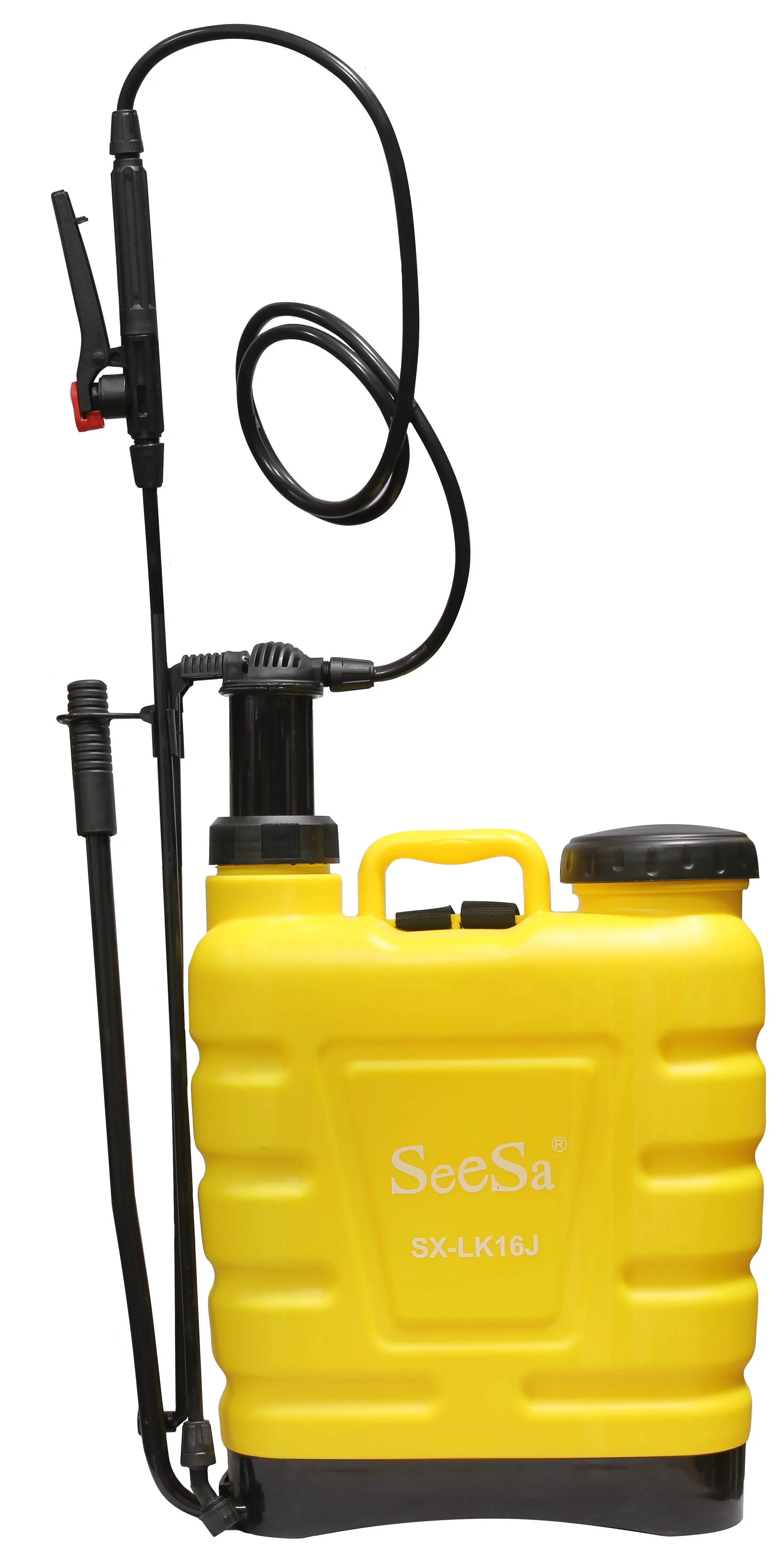 16L Plastic Backpack Manual Sprayer with Fiber Glass Lance