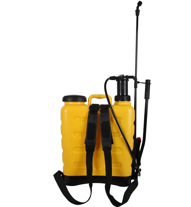 16L Plastic Backpack Manual Sprayer with Fiber Glass Lance