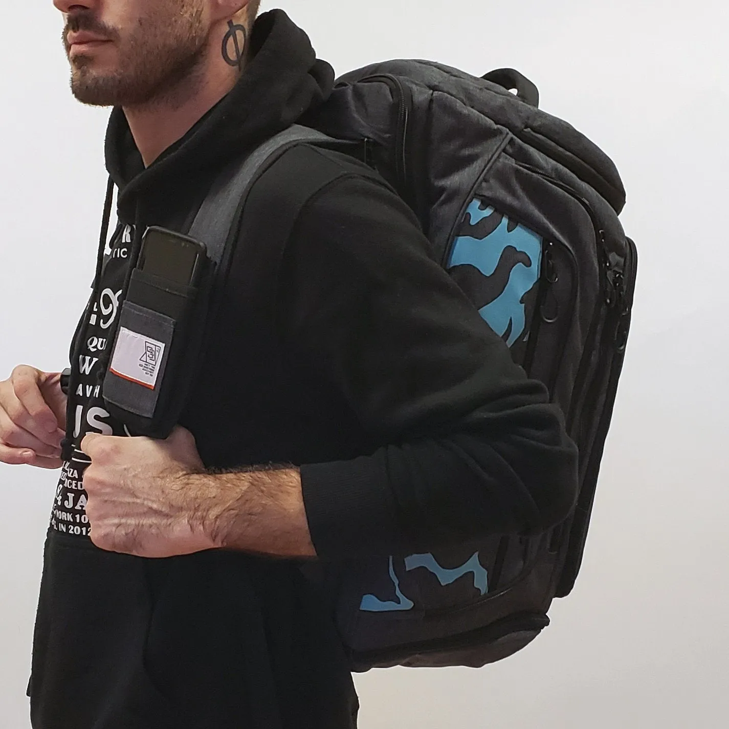 93brand "Construct" Convertible Gear Bag (Duffel/Backpack Hybrid)