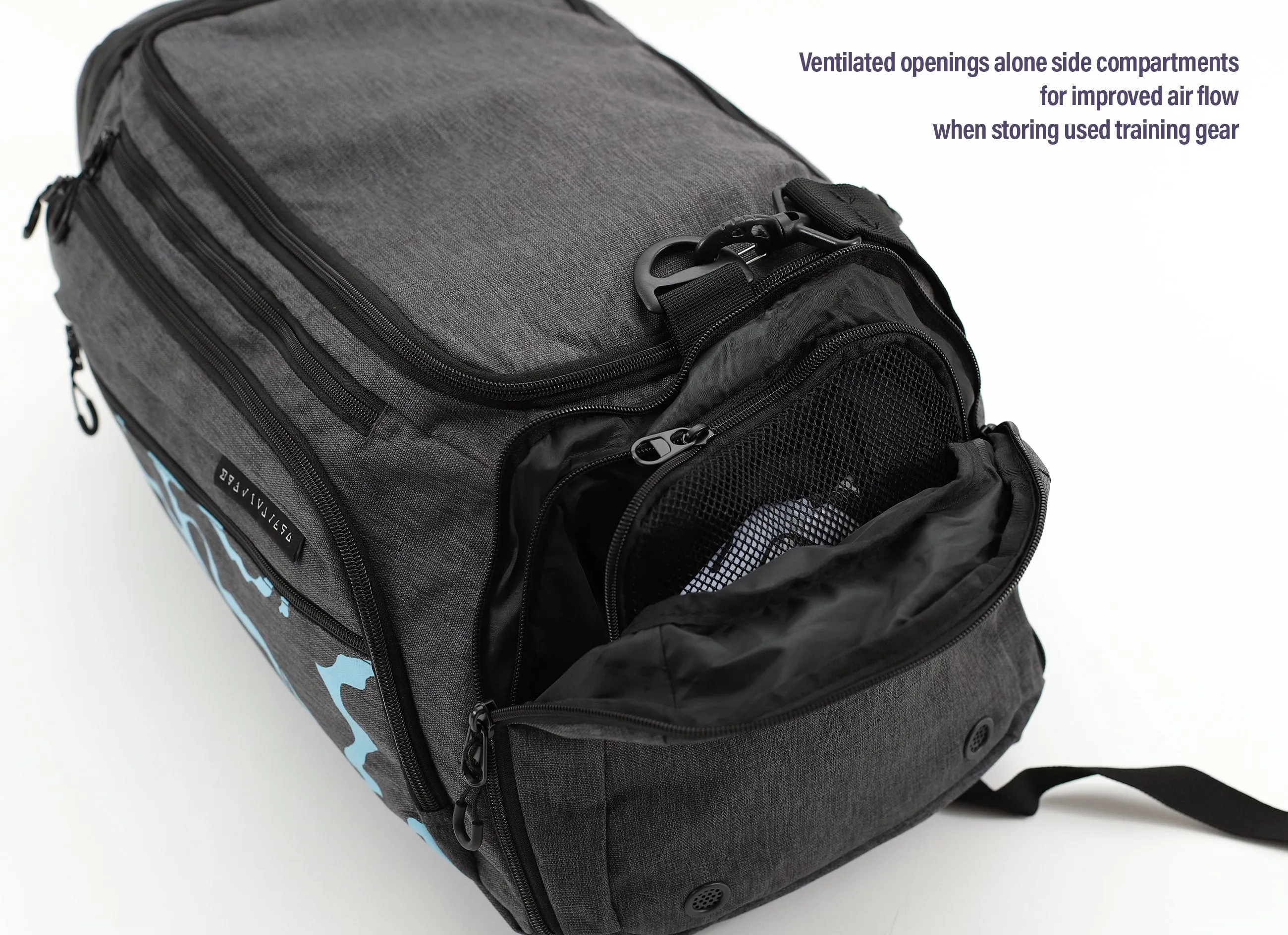 93brand "Construct" Convertible Gear Bag (Duffel/Backpack Hybrid)