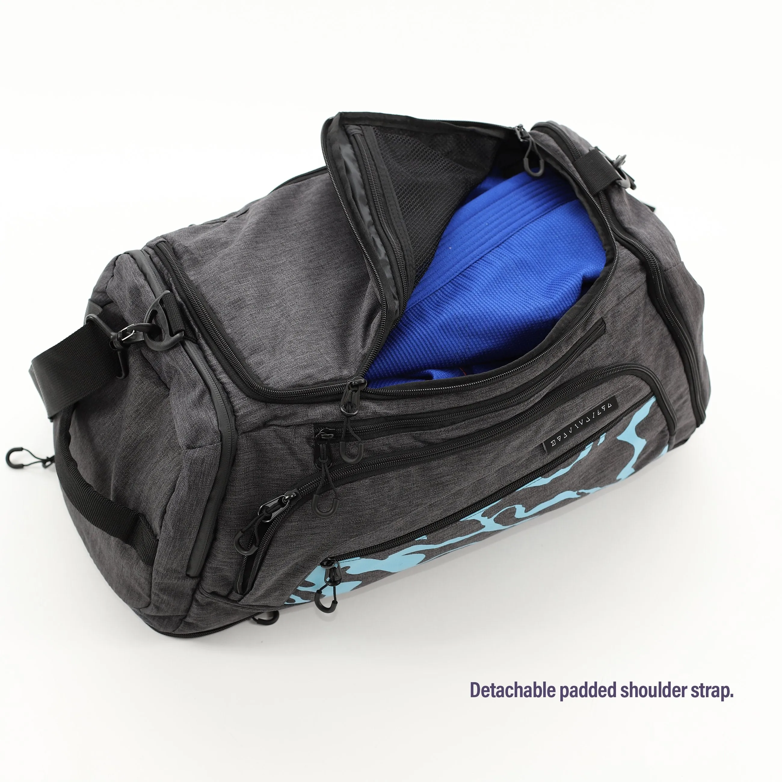 93brand "Construct" Convertible Gear Bag (Duffel/Backpack Hybrid)