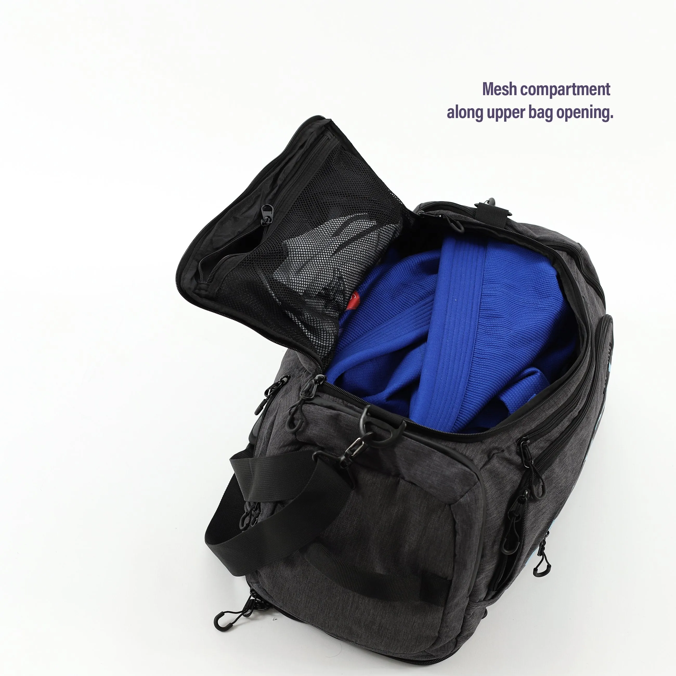 93brand "Construct" Convertible Gear Bag (Duffel/Backpack Hybrid)