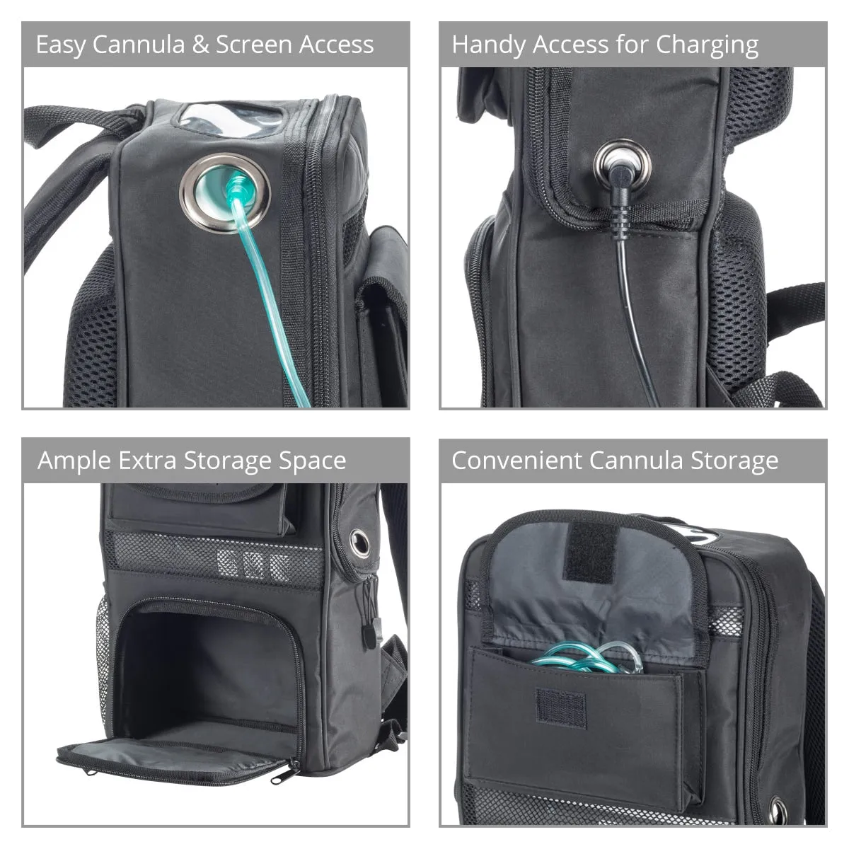 Backpack for iGo2 Portable Oxygen Concentrators