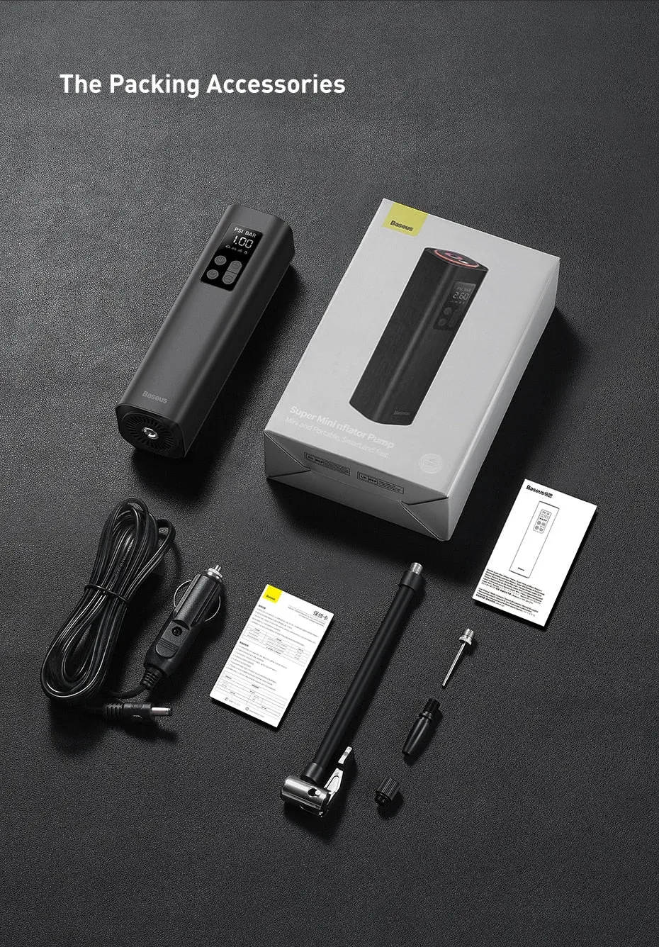 Baseus Portable Air Compressor