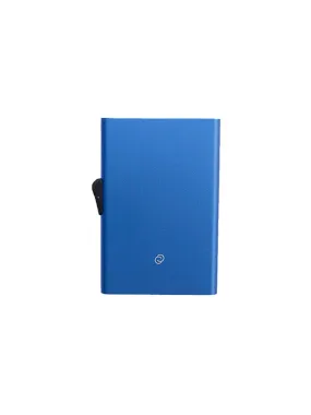 C-Secure Aluminium RFID Cardholder Dark Blue