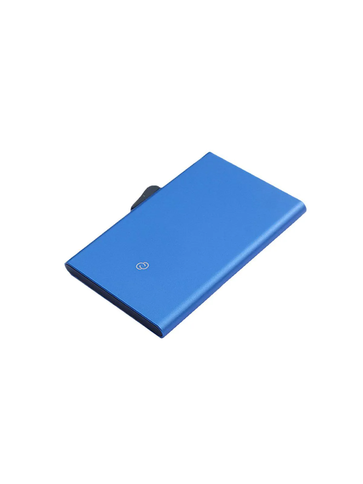 C-Secure Aluminium RFID Cardholder Dark Blue