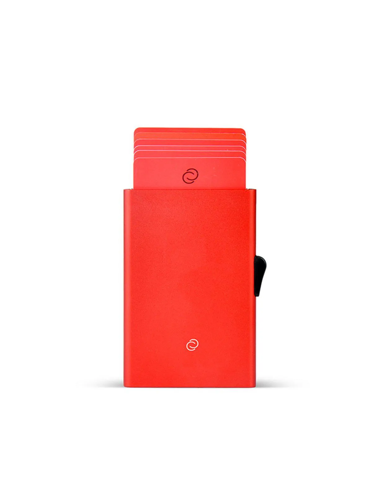 C-Secure Aluminium RFID Cardholder Red