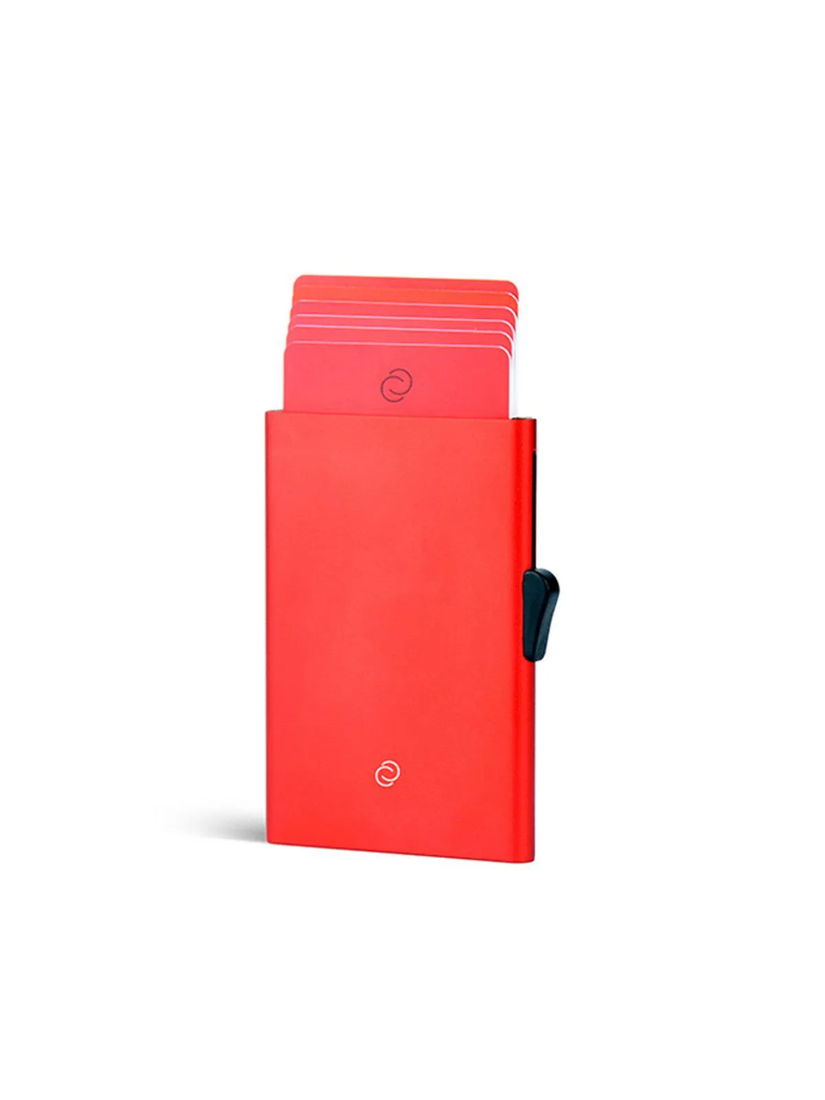 C-Secure Aluminium RFID Cardholder Red