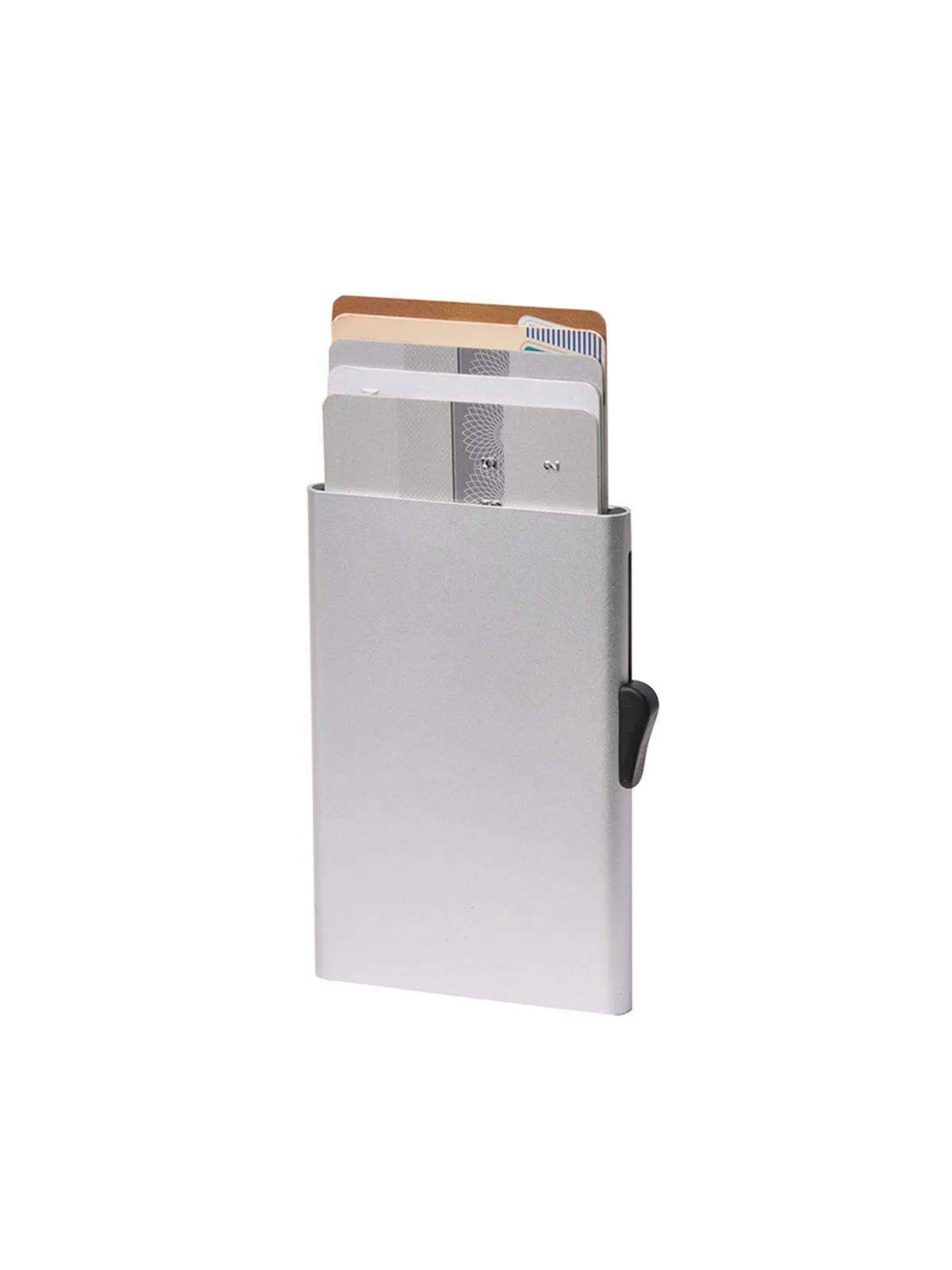 C-Secure Aluminium RFID Cardholder Silver