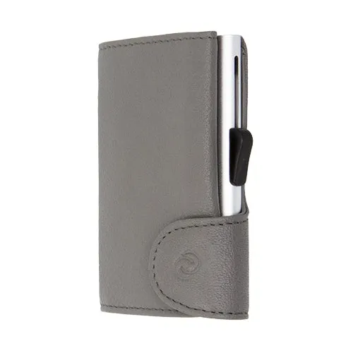 C-Secure Leather Wallet/Cardholder Fog