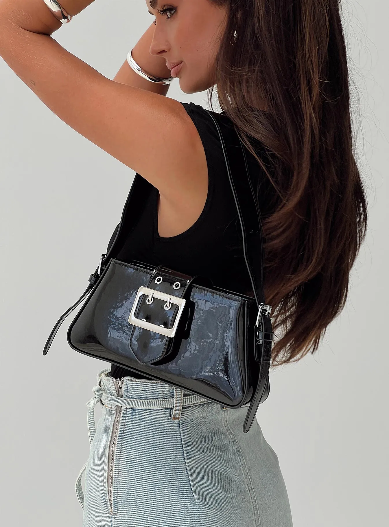 Calister Shoulder Bag Black