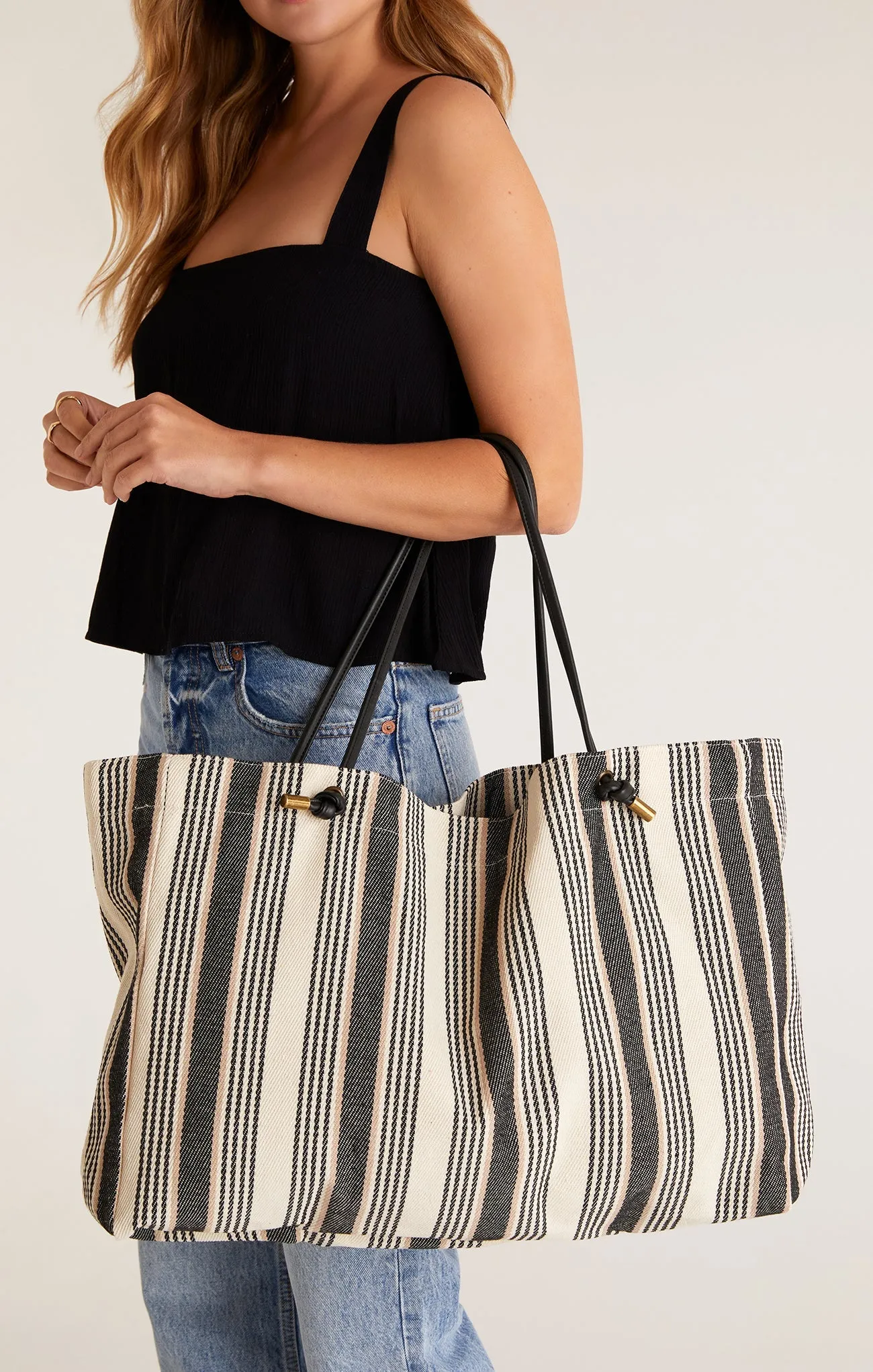 Carry All Stripe Tote