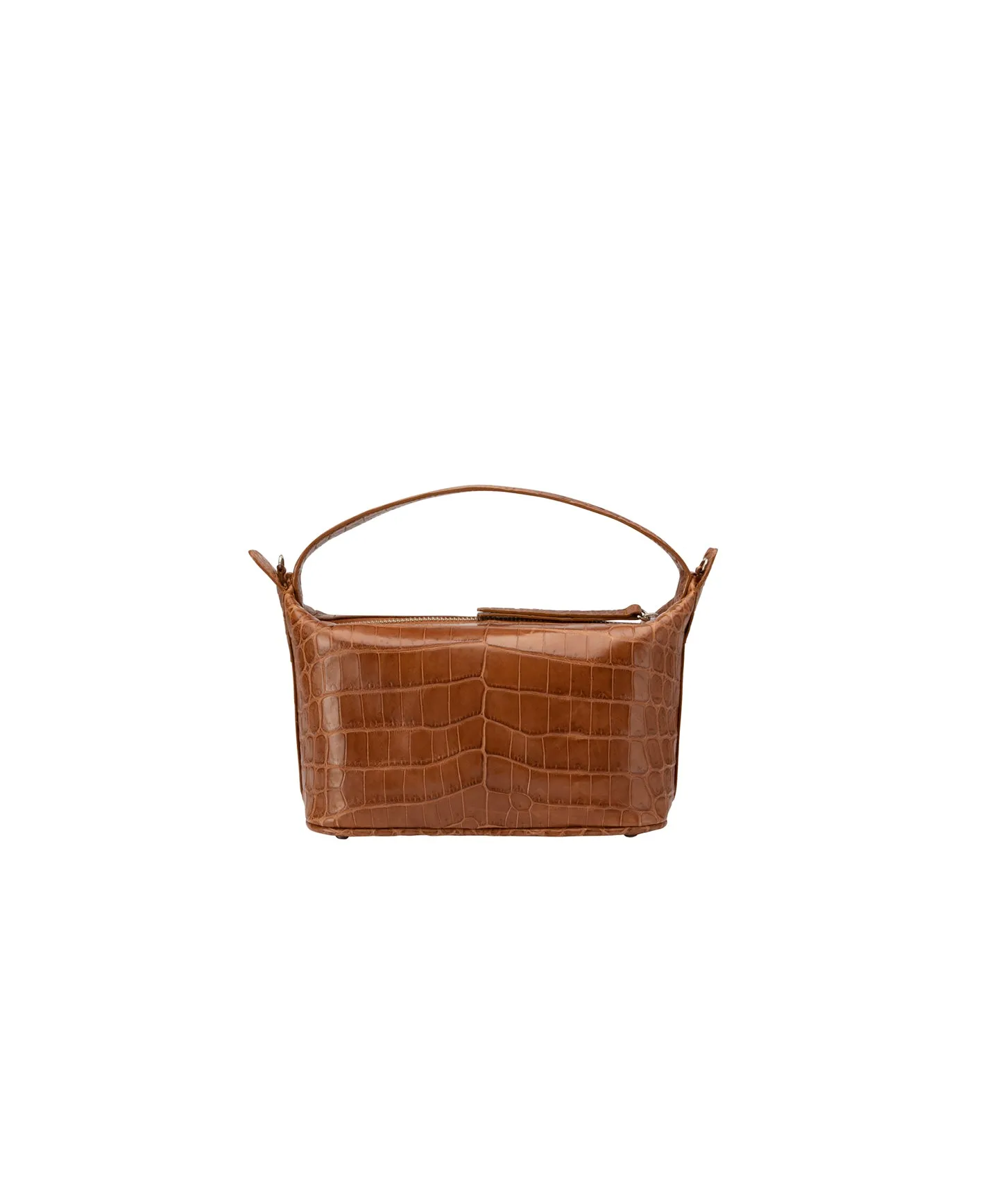 Cognac Crocodile | Mini 'Mpumelelo' Bag