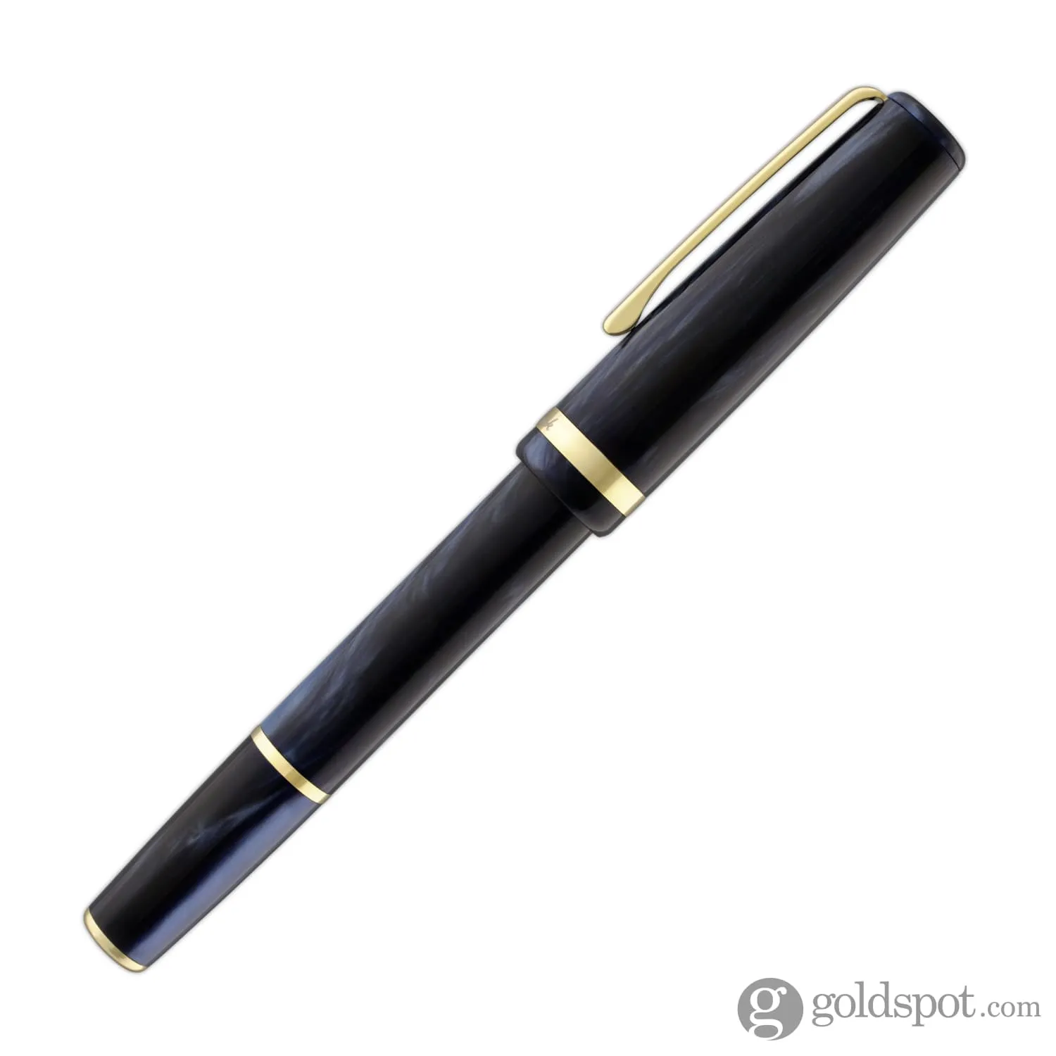 Esterbrook JR Pocket Fountain Pen in Capri Blue with Gold Trim