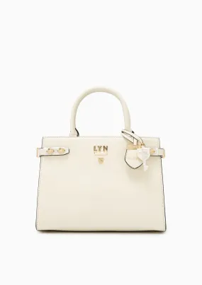 Fineness Marble Re-Edit Tote Bag Ivory