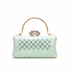 Green Fancy Clutch P15365