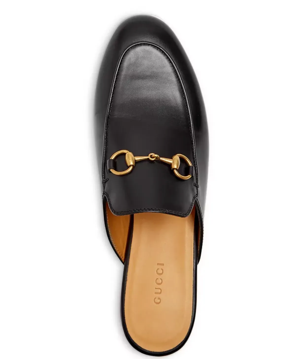 GUCCI PRINCETOWN LEATHER MULES