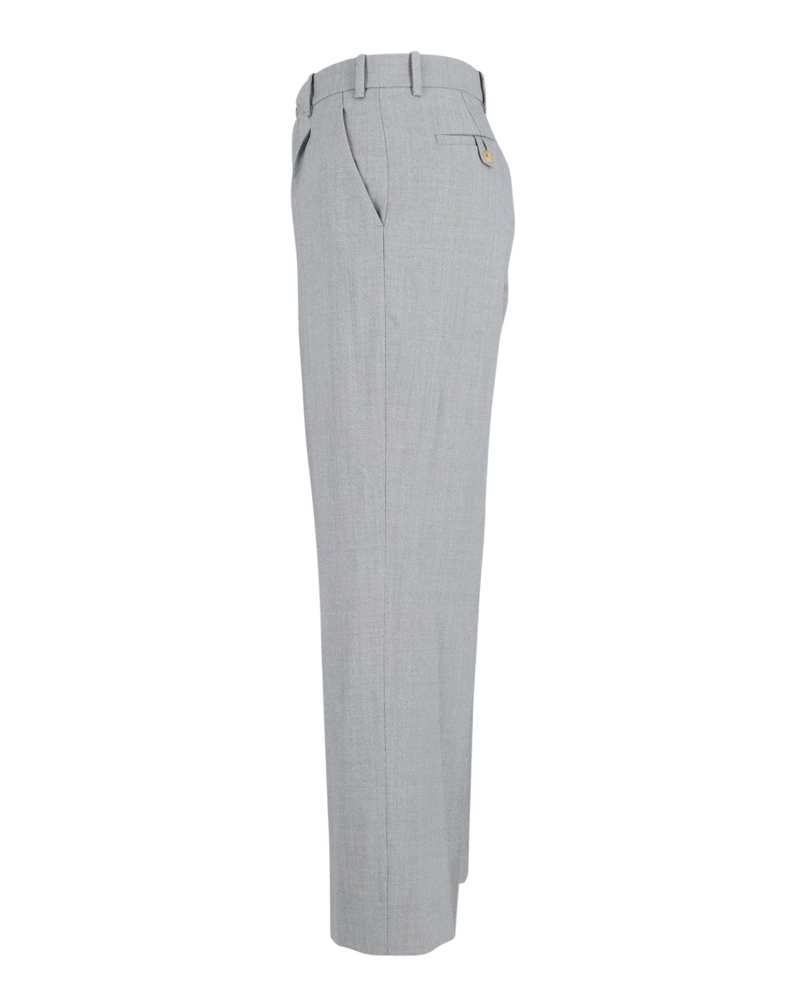 Gucci Tailored Trousers in Grey Laine