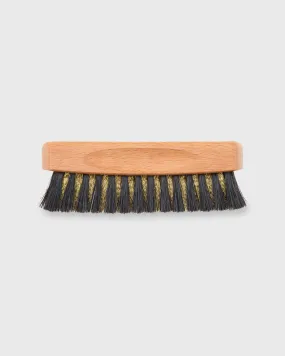 Large Suede Brush in Oiled Beechwood/Brass Bristles