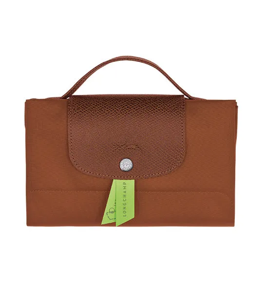 Le Pliage Green Briefcase S Cognac