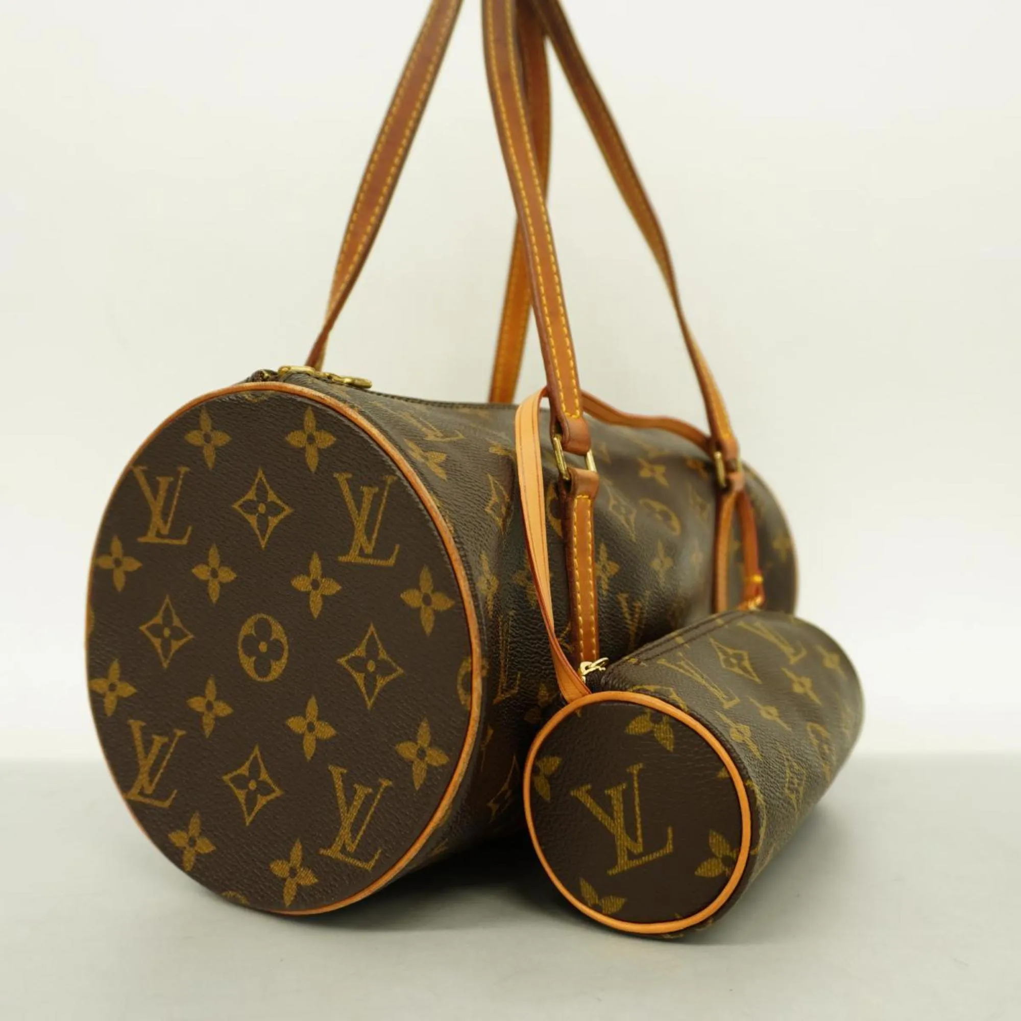 Louis Vuitton Papillon 30  Canvas Handbag ()