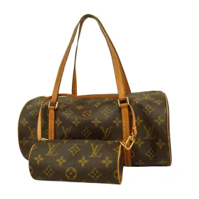 Louis Vuitton Papillon 30  Canvas Handbag ()