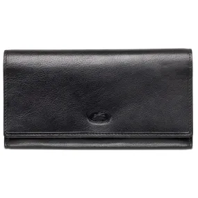 Mancini Ladies’ RFID Secure Trifold Checkbook Wallet