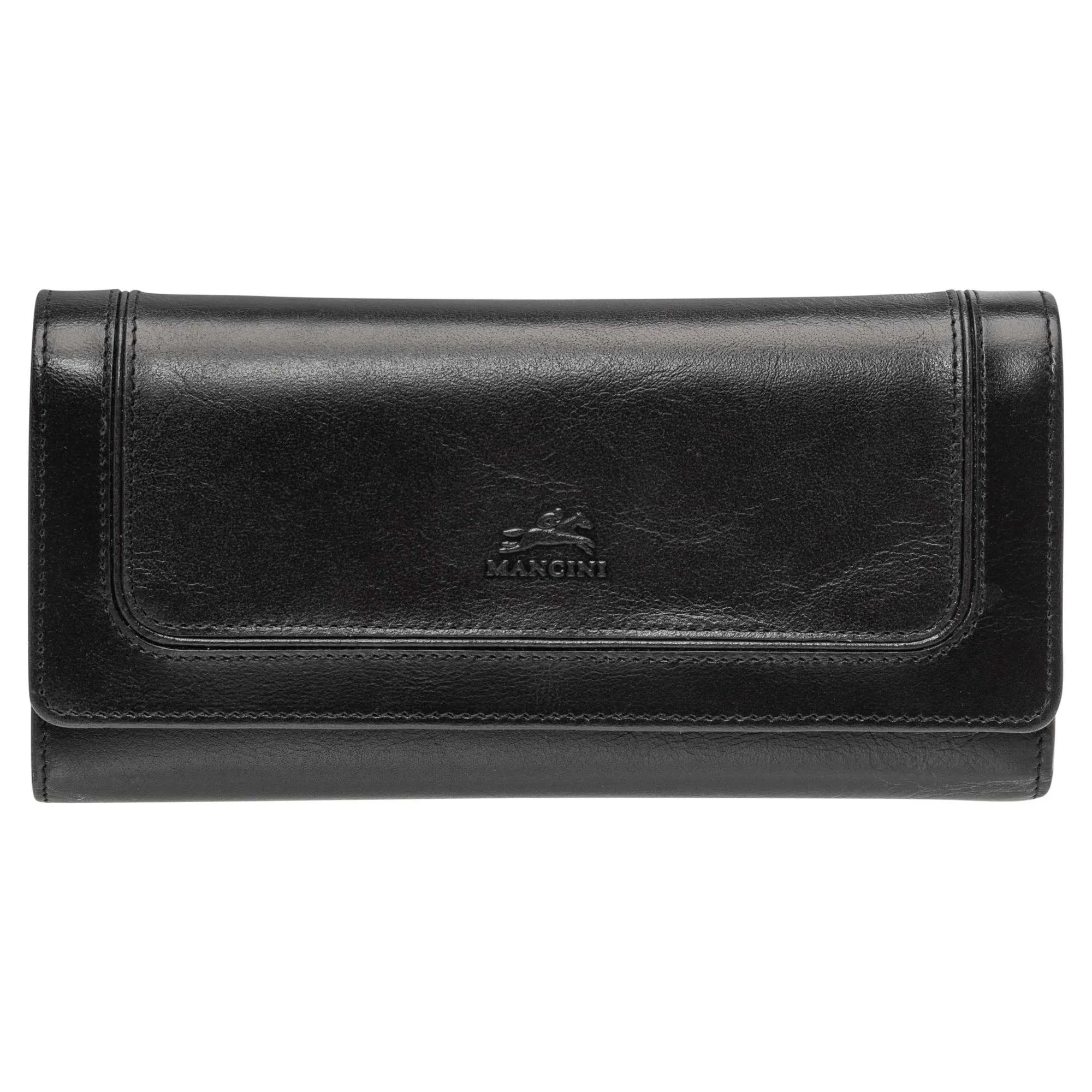 Mancini South Beach RFID Secure Quadruple Fold Wallet