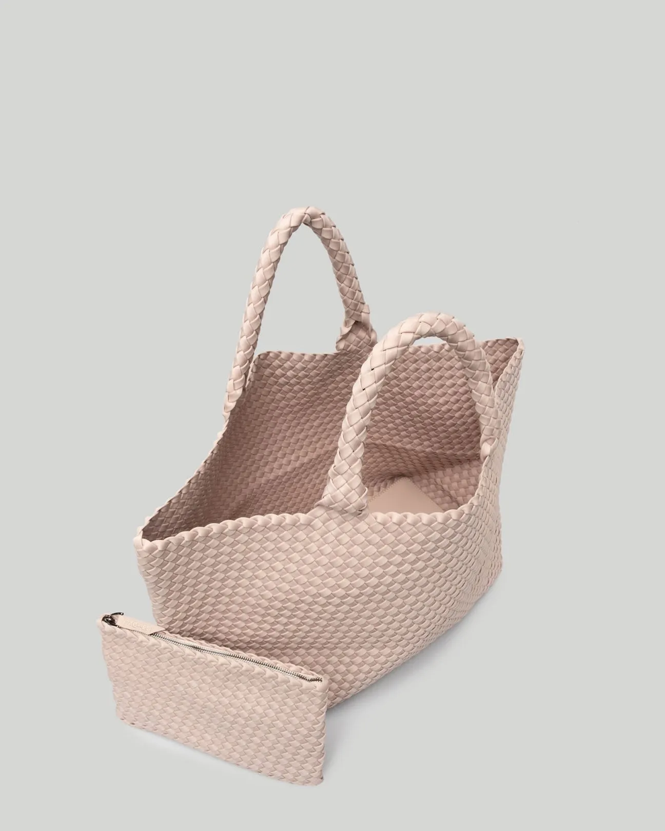 Naghedi St. Barths Large Bag in Shell Pink