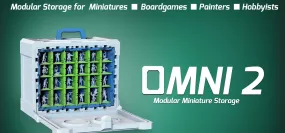 Omni 2 - 3D printed Modular Hard Case for Storage and Travel