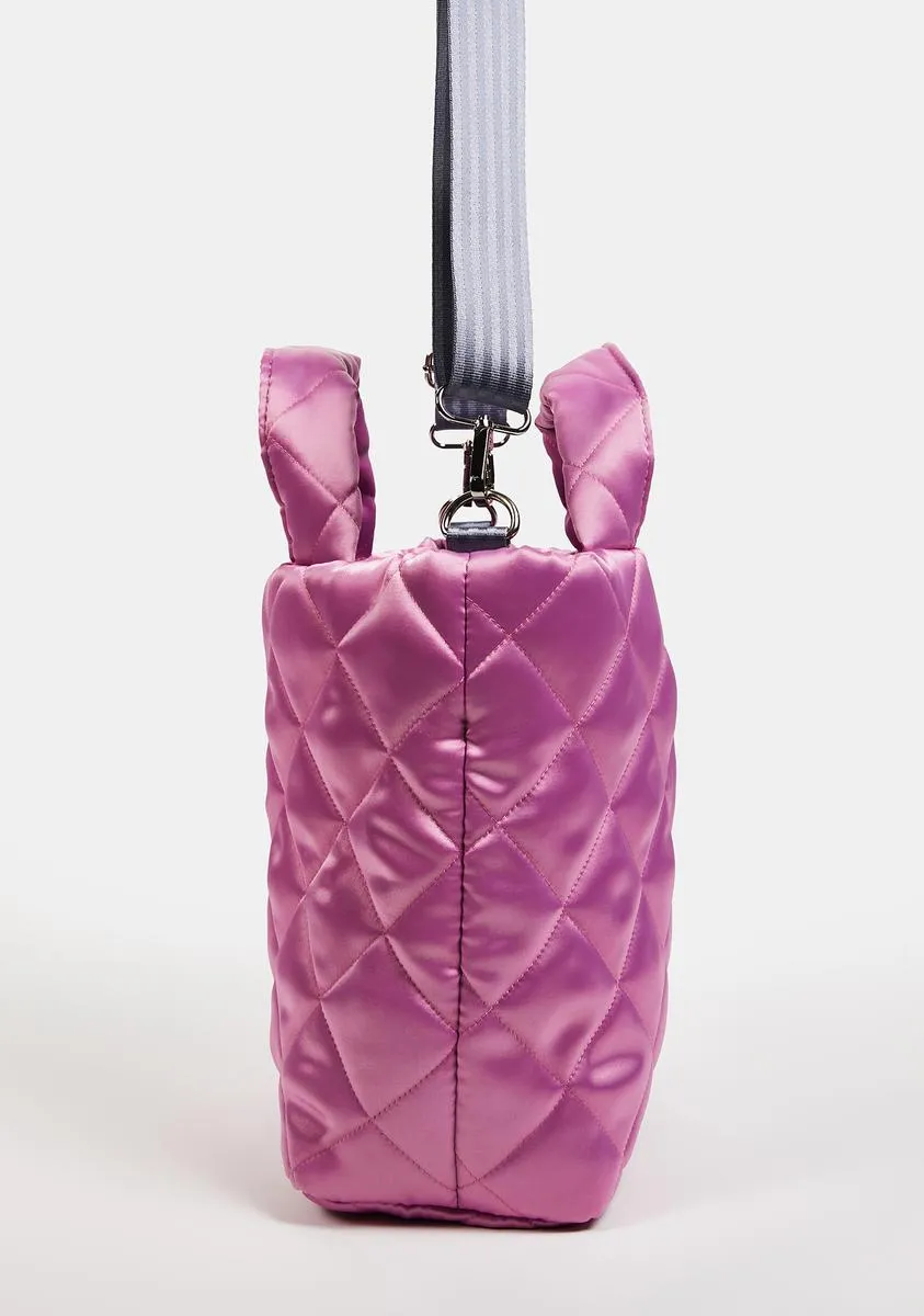 Pink Quilted Bag