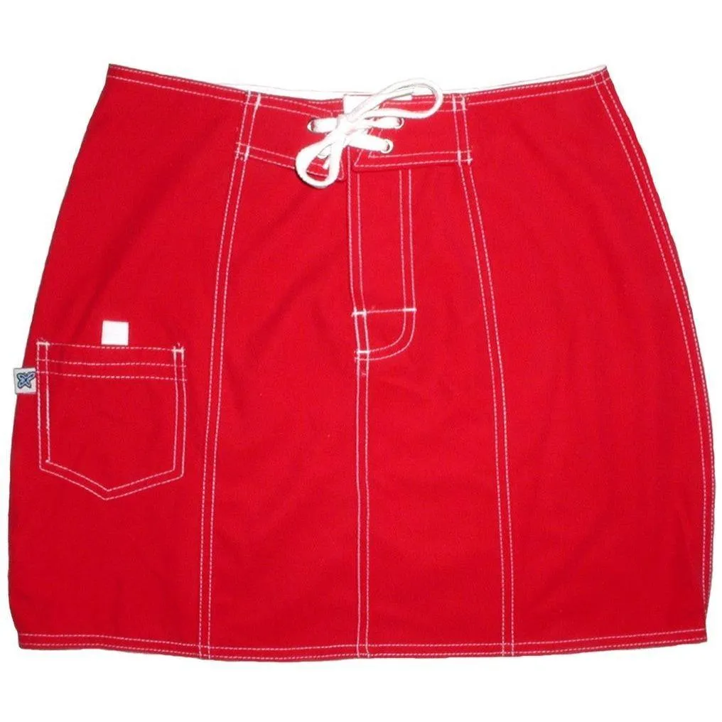 "A Solid Color" Board Skirt (Red) CUSTOM