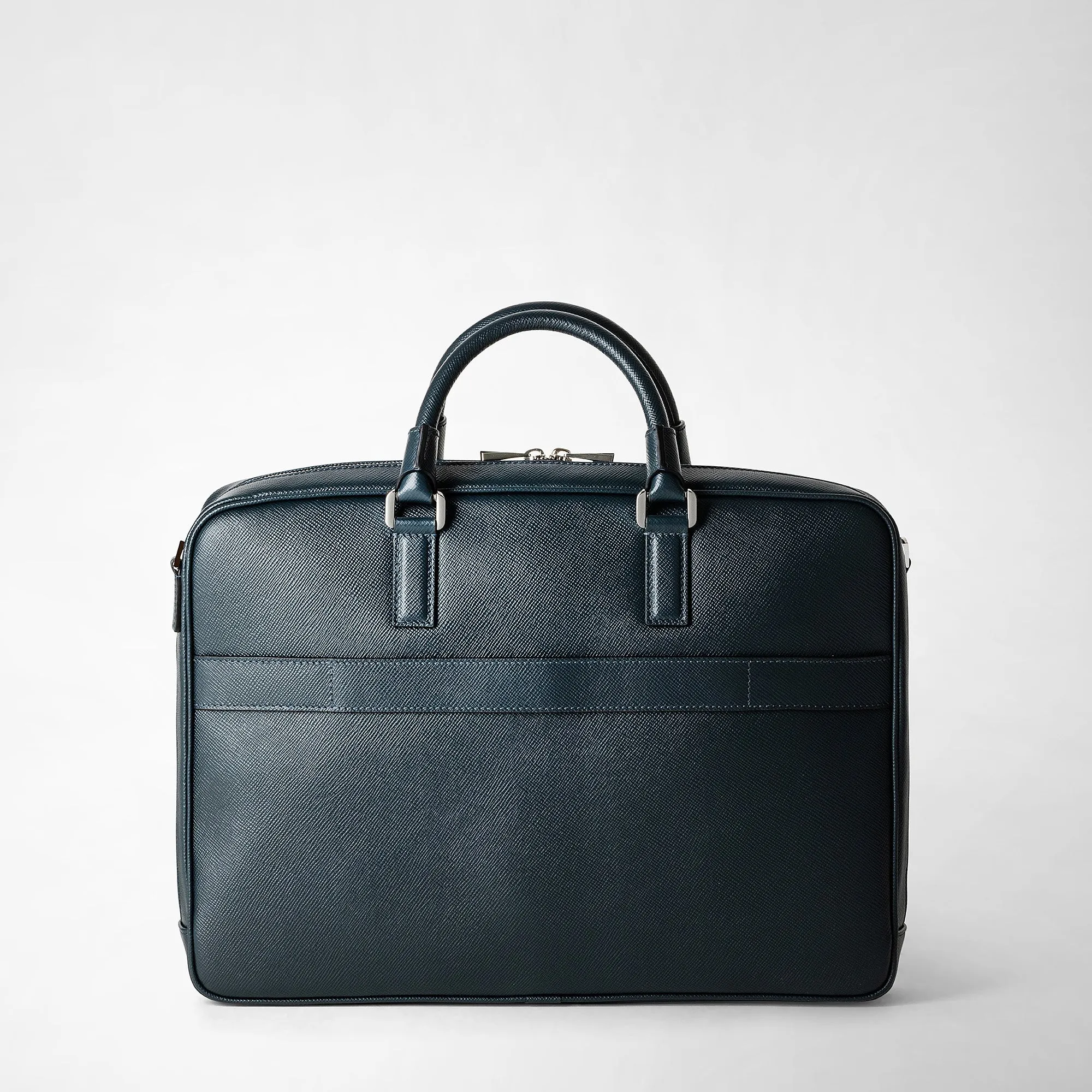 SLIM BRIEFCASE IN EVOLUZIONE LEATHER