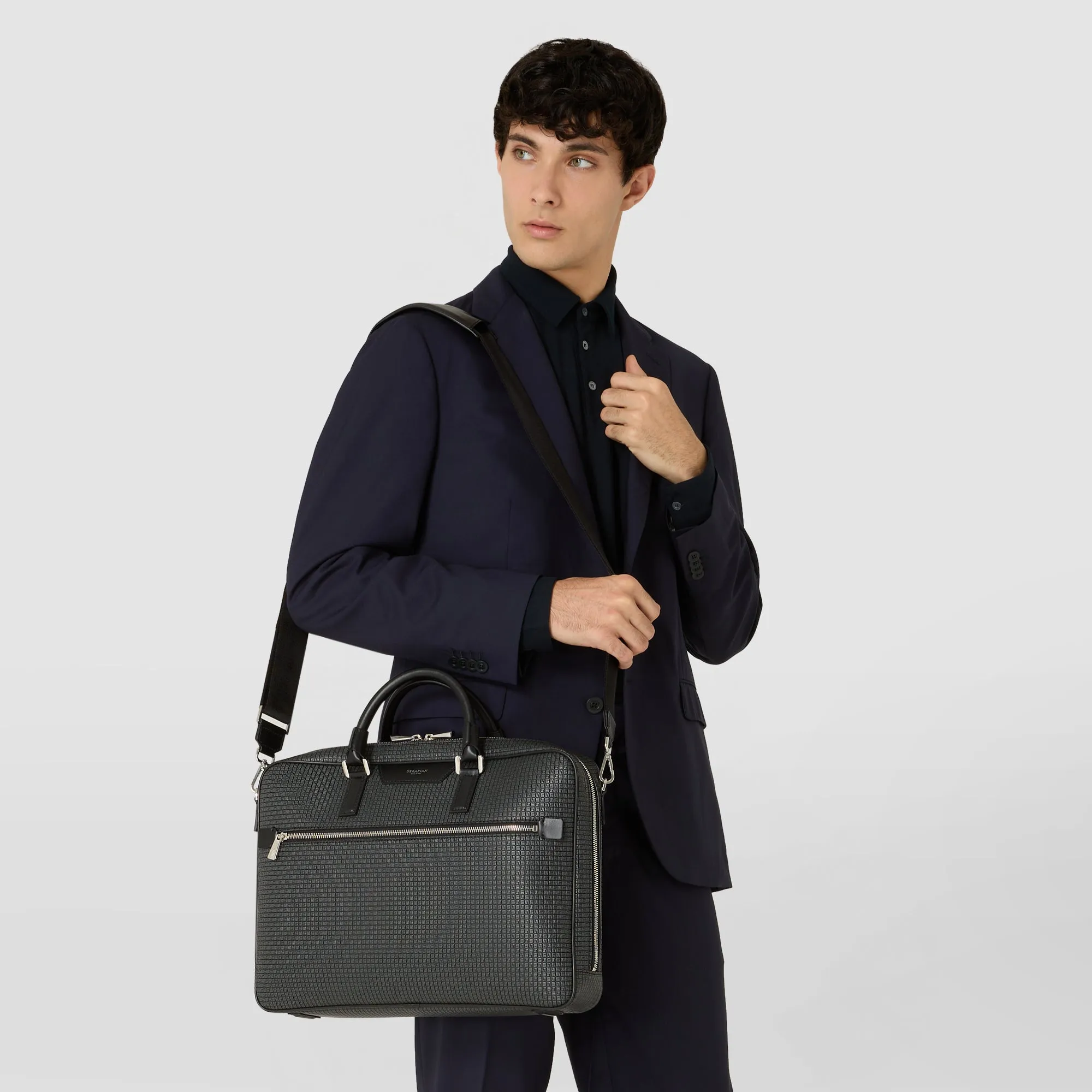 SLIM BRIEFCASE IN STEPAN