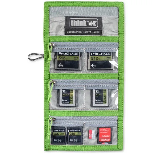 thinkTank SECURE PIXEL POCKET ROCKET™ Green