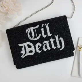 Till Death Bachelorette Clutch Bag